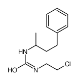 1-(2-Chloroethyl)-3-(1-methyl-3-phenylpropyl)urea结构式
