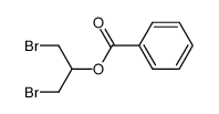 benzoic acid-(β,β'-dibromo-isopropyl ester) Structure