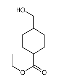 反式-4-(羟基甲基)环己烷羧酸乙酯结构式