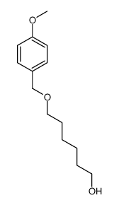 6-[(4-methoxyphenyl)methoxy]hexan-1-ol结构式