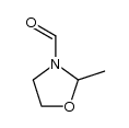 2-methyl-3-formyloxazolidine结构式