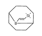 (E)-Me3Si-C=C-B-9BBN Structure