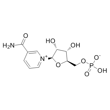 β-Nicotinamide mononucleotide structure