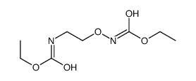 (Ethyleneoxy)di-carbamic Acid Diethyl Ester结构式