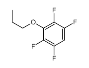 1,2,4,5-tetrafluoro-3-propoxybenzene Structure