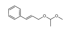 (3-(1-methoxyethoxy)prop-1-en-1-yl)benzene Structure