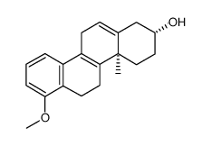 (+/-)-7-methoxy-4a-methyl-(4ar)-1,2,3,4,4a,5,6,11-octahydro-chrysen-2c-ol结构式