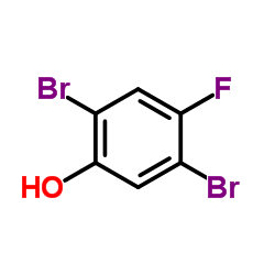 2,5-Dibromo-4-fluorophenol Structure