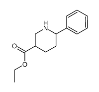 Ethyl 6-phenylpiperidine-3-carboxylate Structure