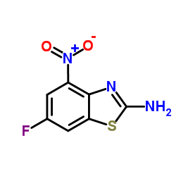 6-Fluoro-4-nitro-1,3-benzothiazol-2-amine Structure