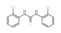 1,3-双-(2-氯-苯基)-硫脲结构式