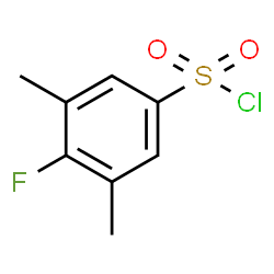 4-Fluoro-3,5-dimethylbenzenesulfonylchloride Structure