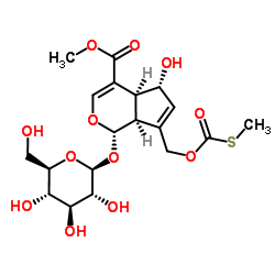 鸡屎藤苷甲酯结构式