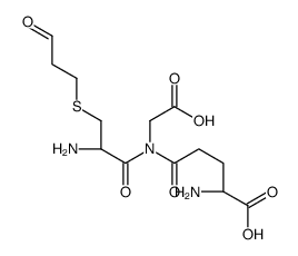 S-(2-aldehydoethyl)glutathione结构式