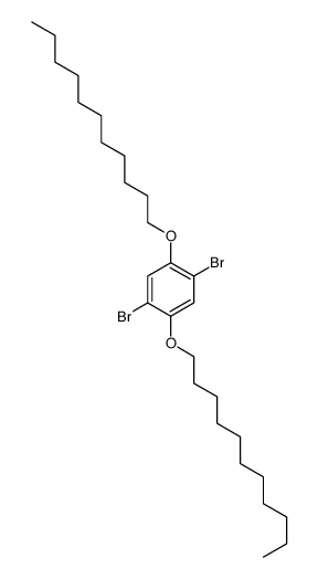 1,4-DIBROMO-2,5-DI(UNDECYLOXY)BENZENE结构式