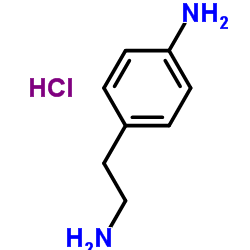 4-氨基苯乙胺双盐酸盐结构式