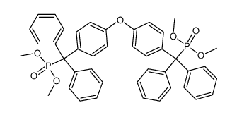 bis((α,α-diphenyl-α-dimethoxyphosphinyl)-p-tolyl)ether Structure