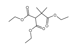 1,1,2-triethyl 2-methylpropane-1,1,2-tricarboxylate结构式