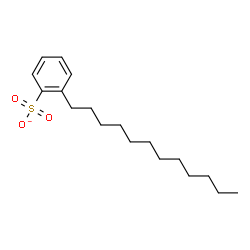 dodecylbenzenesulphonate结构式