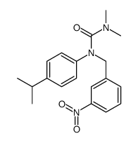 1,1-dimethyl-3-[(3-nitrophenyl)methyl]-3-(4-propan-2-ylphenyl)urea Structure
