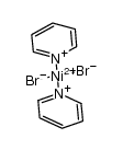 Dibromobis(pyridine)nickel Structure