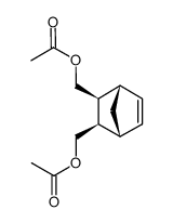 bicyclo<2.2.1>hept-5-ene-exo-2,exo-3-dimethanol diacetate Structure