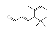 [S-(E)]-4-(2,6,6-trimethyl-2-cyclohexen-1-yl)-3-buten-2-one Structure
