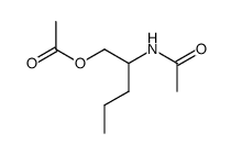Acetamide,N-[1-[(acetyloxy)methyl]butyl]- Structure