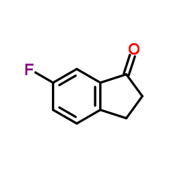 6-氟-1-茚酮结构式