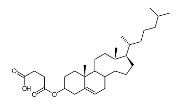 bis[cholest-5-en-3beta-yl] succinate Structure