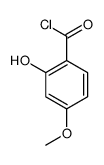 2-hydroxy-4-methoxybenzoyl chloride结构式