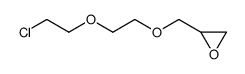 2-[2-(2-chloroethoxy)ethoxymethyl]oxirane结构式
