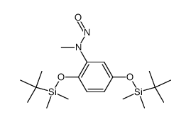 N-(2,5-bis((tert-butyldimethylsilyl)oxy)phenyl)-N-methylnitrous amide Structure