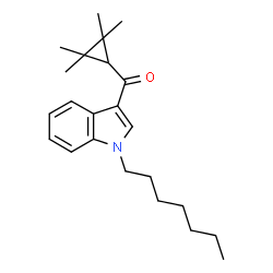 UR-144 N-heptyl analog结构式