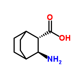 (2S,3S)-3-氨基双环[2.2.2]辛烷-2-羧酸结构式
