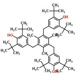 4,6-三(3,5-二叔丁基-4-羟基苄基)苯图片
