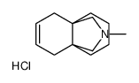 4a,8a-(Methaniminomethano)naphthalene,1,2,3,4,5,8-hexahydro-10-methyl-,hydrochloride结构式