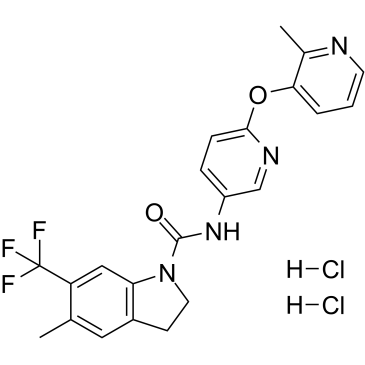 SB 243213 dihydrochloride结构式