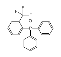1-diphenylphosphoryl-2-(trifluoromethyl)benzene结构式