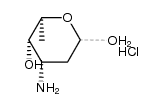 L-Daunosamine hydrochloride结构式