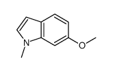 6-methoxy-1-methylindole Structure