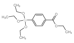 三乙氧基对苯乙氧羰基硅烷结构式