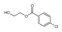 ethylene glycol mono(4'-chlorobenzoate) Structure