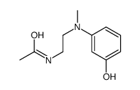 N-(2-{[(3-hydroxyphenyl)methyl]amino}ethyl)acetamide结构式