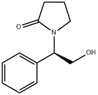 2-Pyrrolidinone, 1-[(1R)-2-hydroxy-1-phenylethyl]- Structure