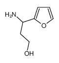 3-AMINO-3-(FURAN-2-YL)PROPAN-1-OL structure