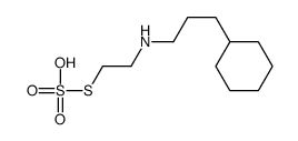 2-(3-Cyclohexylpropyl)aminoethanethiol sulfate结构式