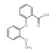 2-(2-甲氧基苯氧基)苯甲酸结构式