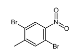 2,5-Dibromo-4-nitrotoluene Structure