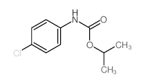 Carbamic acid,N-(4-chlorophenyl)-, 1-methylethyl ester结构式